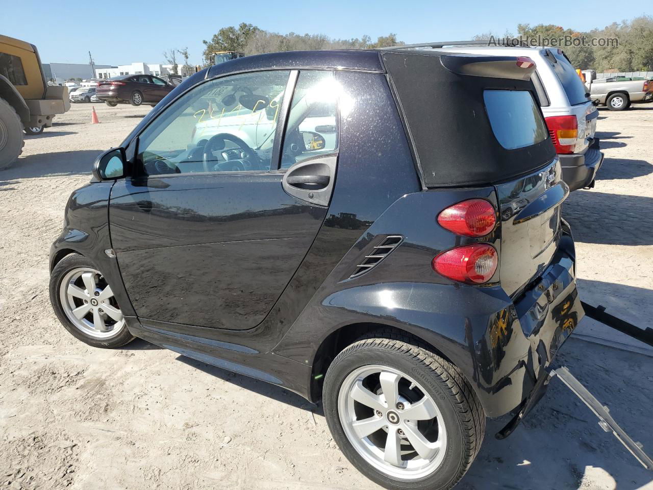 2014 Smart Fortwo Passion Черный vin: WMEEK3BA0EK736313