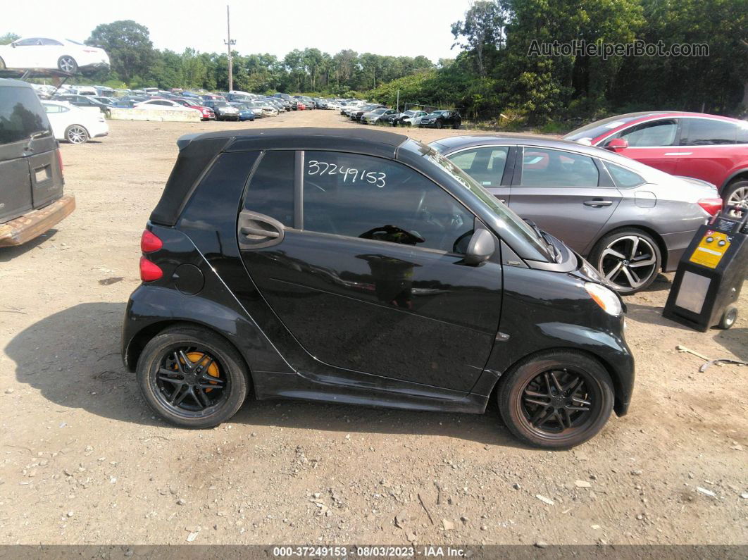 2014 Smart Fortwo Passion Черный vin: WMEEK3BA1EK761155