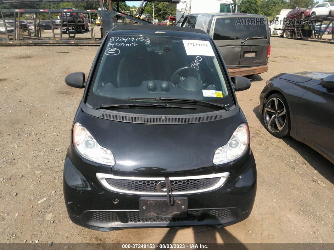 2014 Smart Fortwo Passion Черный vin: WMEEK3BA1EK761155