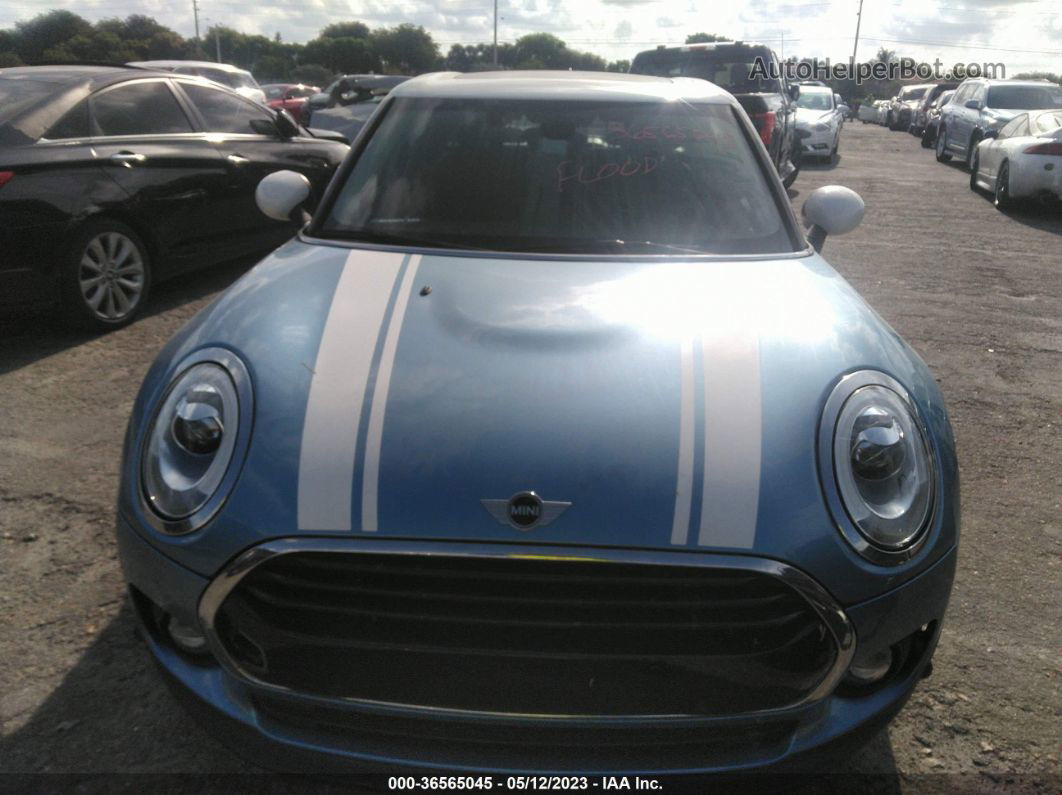 2018 Mini Clubman Cooper Light Blue vin: WMWLN5C57J2E34229