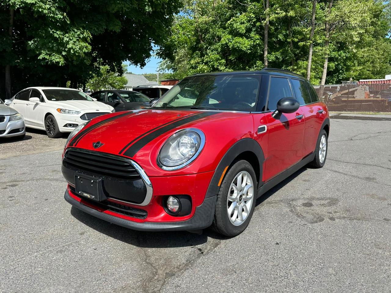 2018 Mini Cooper Clubman All4 Red vin: WMWLU1C56J2F29327