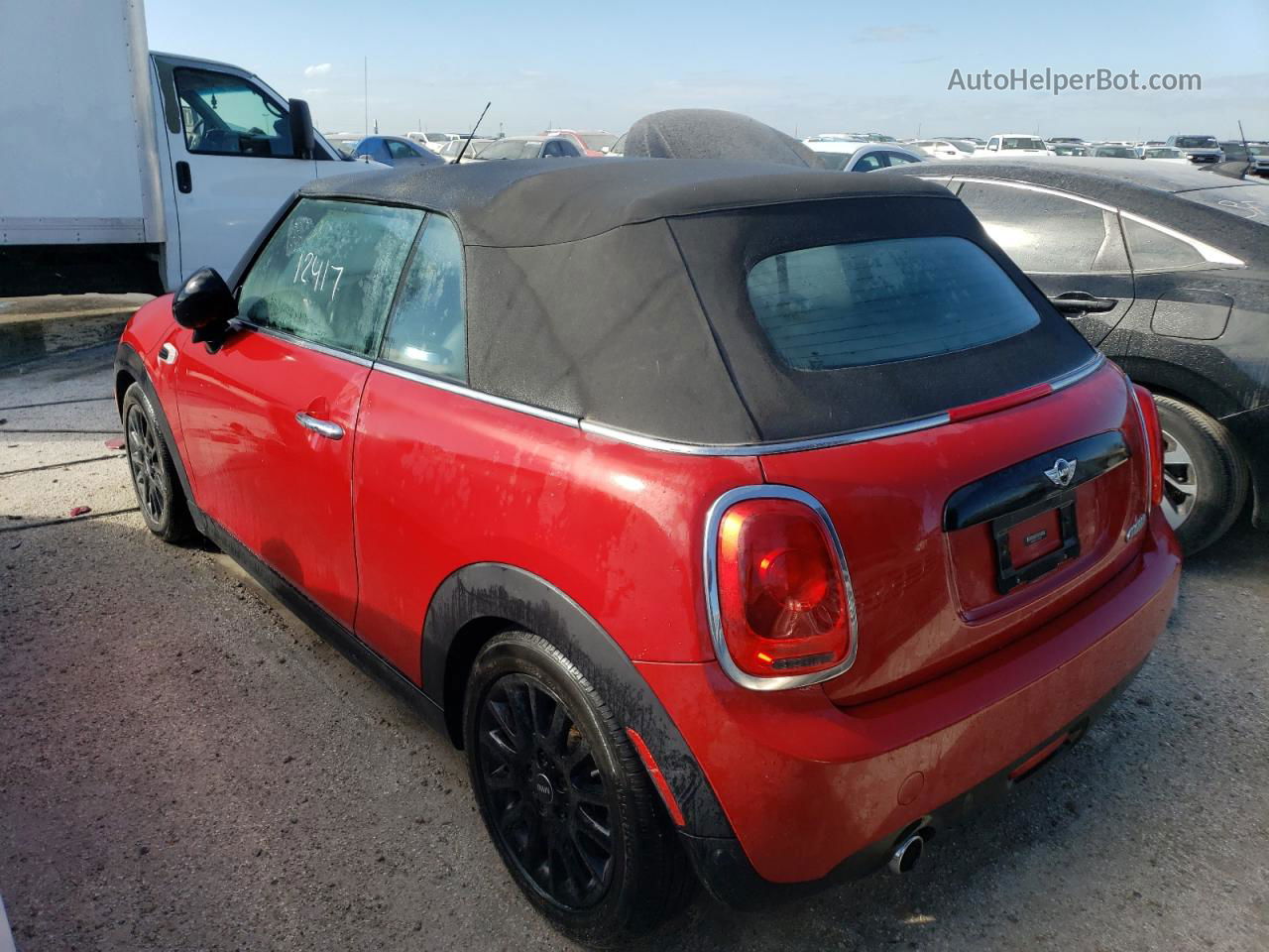 2018 Mini Cooper  Red vin: WMWWG5C57J3D00886