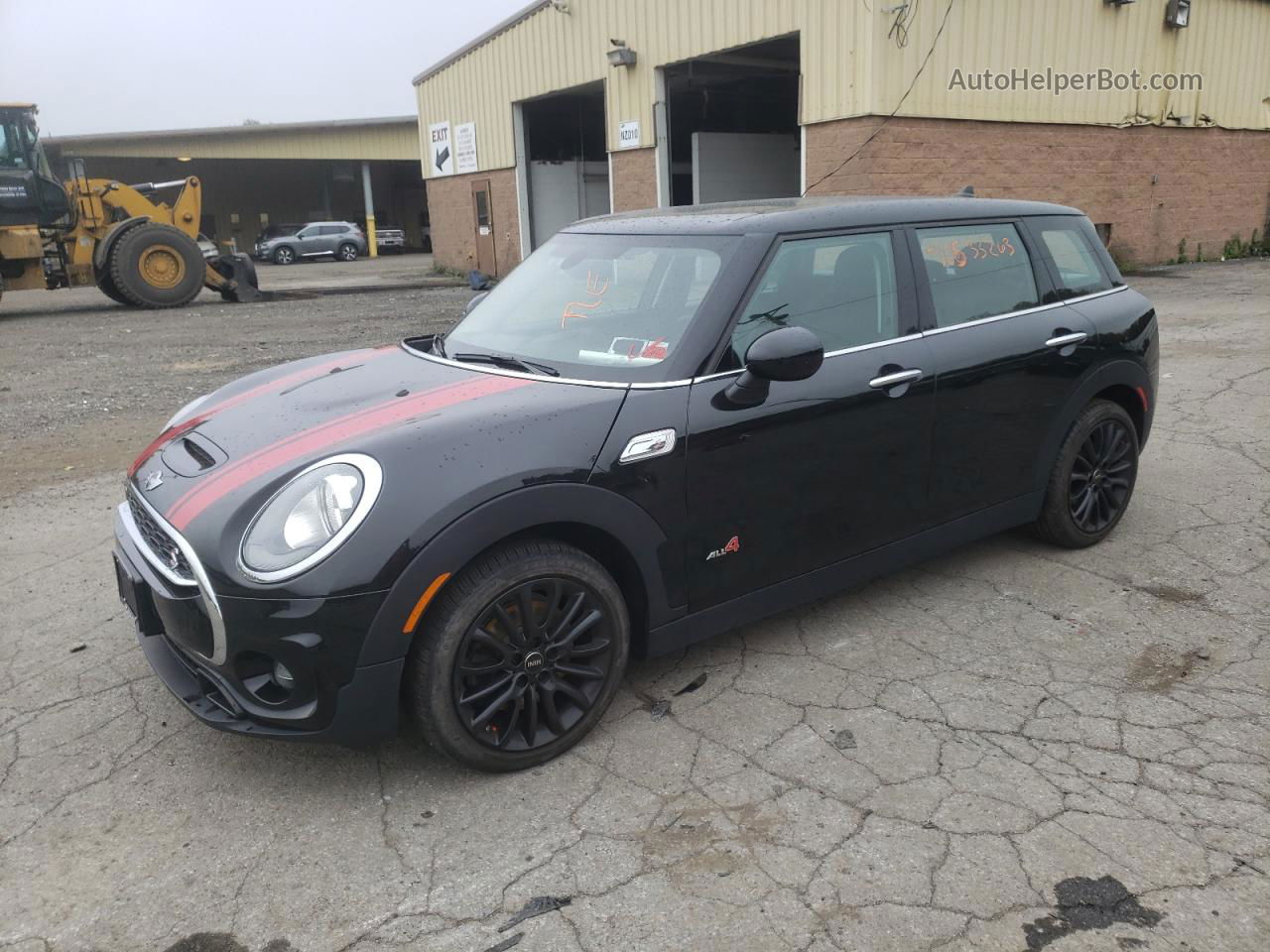 2018 Mini Cooper S Clubman All4 Black vin: WMWLU5C52J2G03253