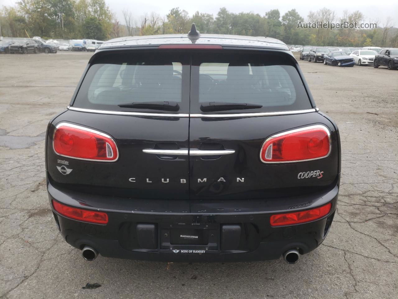 2018 Mini Cooper S Clubman All4 Black vin: WMWLU5C52J2G03253