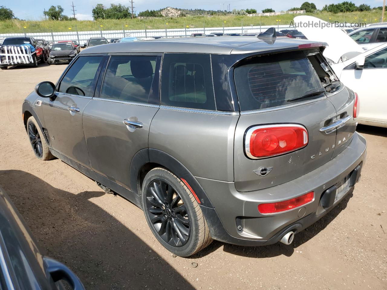 2018 Mini Cooper S Clubman All4 Gray vin: WMWLU5C54J2G03061