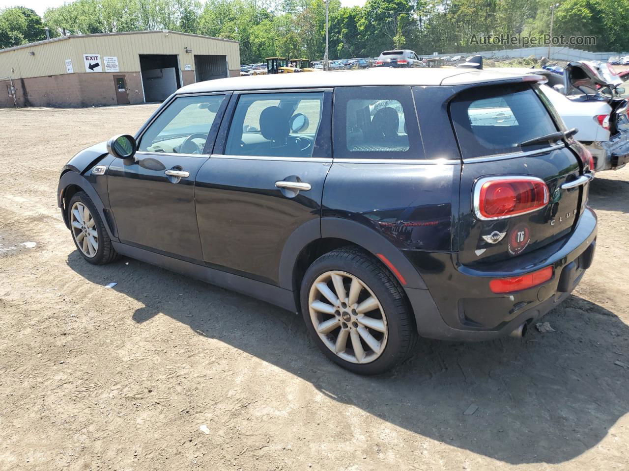 2018 Mini Cooper S Clubman All4 Black vin: WMWLU5C59J2G02374