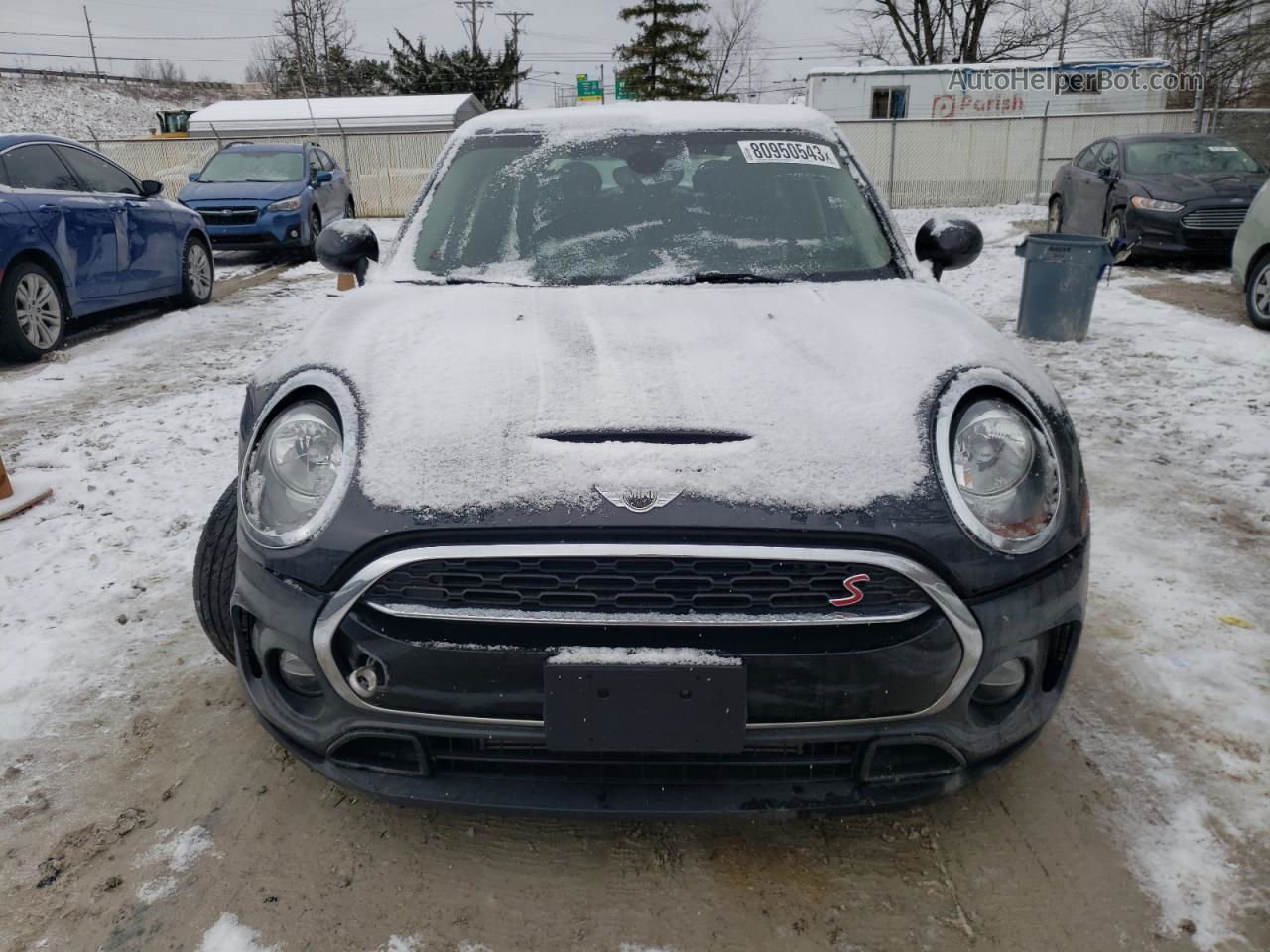 2018 Mini Cooper S Clubman All4 Gray vin: WMWLU5C5XJ2G03257