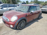 2007 Mini Cooper  Maroon vin: WMWMF33507TL68578