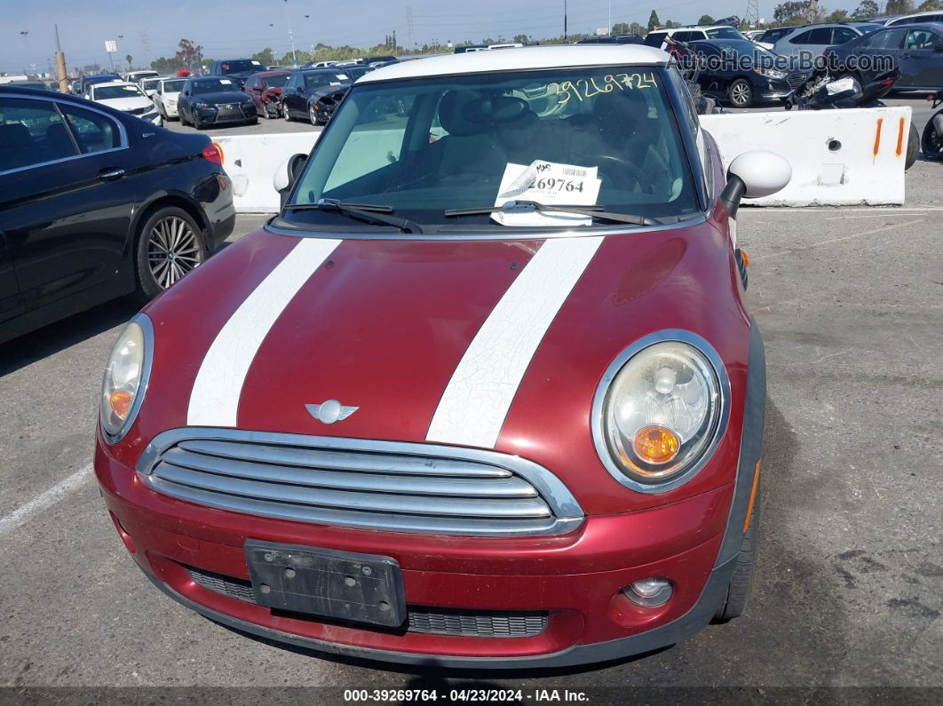 2007 Mini Cooper   Red vin: WMWMF33507TT57578