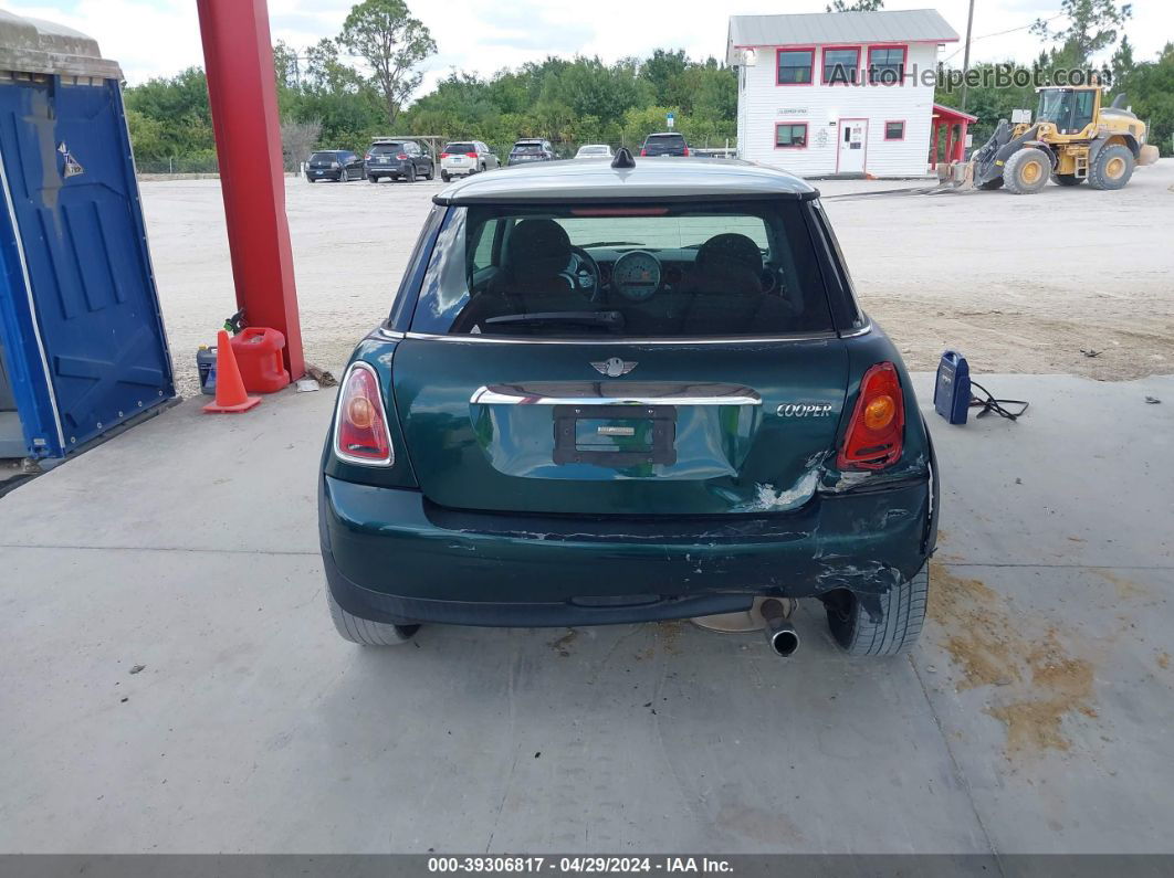 2007 Mini Cooper   Green vin: WMWMF33517TT51322