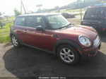 2007 Mini Cooper   Maroon vin: WMWMF33517TT53782