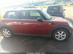 2007 Mini Cooper   Maroon vin: WMWMF33517TT53782