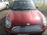 2007 Mini Cooper   Maroon vin: WMWMF33517TT53782