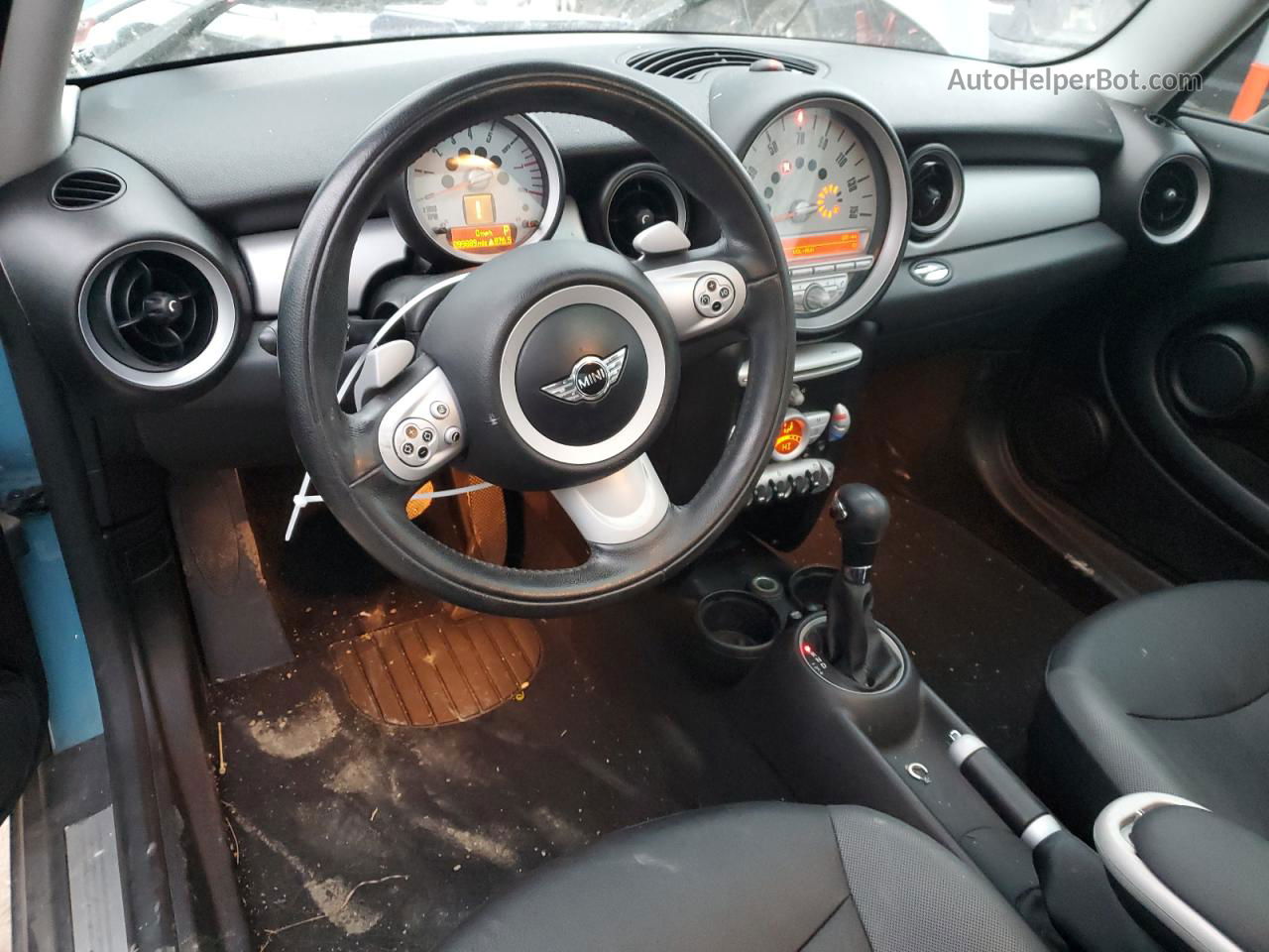 2007 Mini Cooper  Синий vin: WMWMF33527TT54228