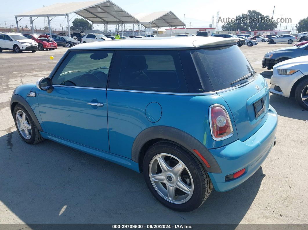 2007 Mini Cooper   Blue vin: WMWMF33527TT59204