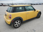 2007 Mini Cooper  Yellow vin: WMWMF33537TT55775