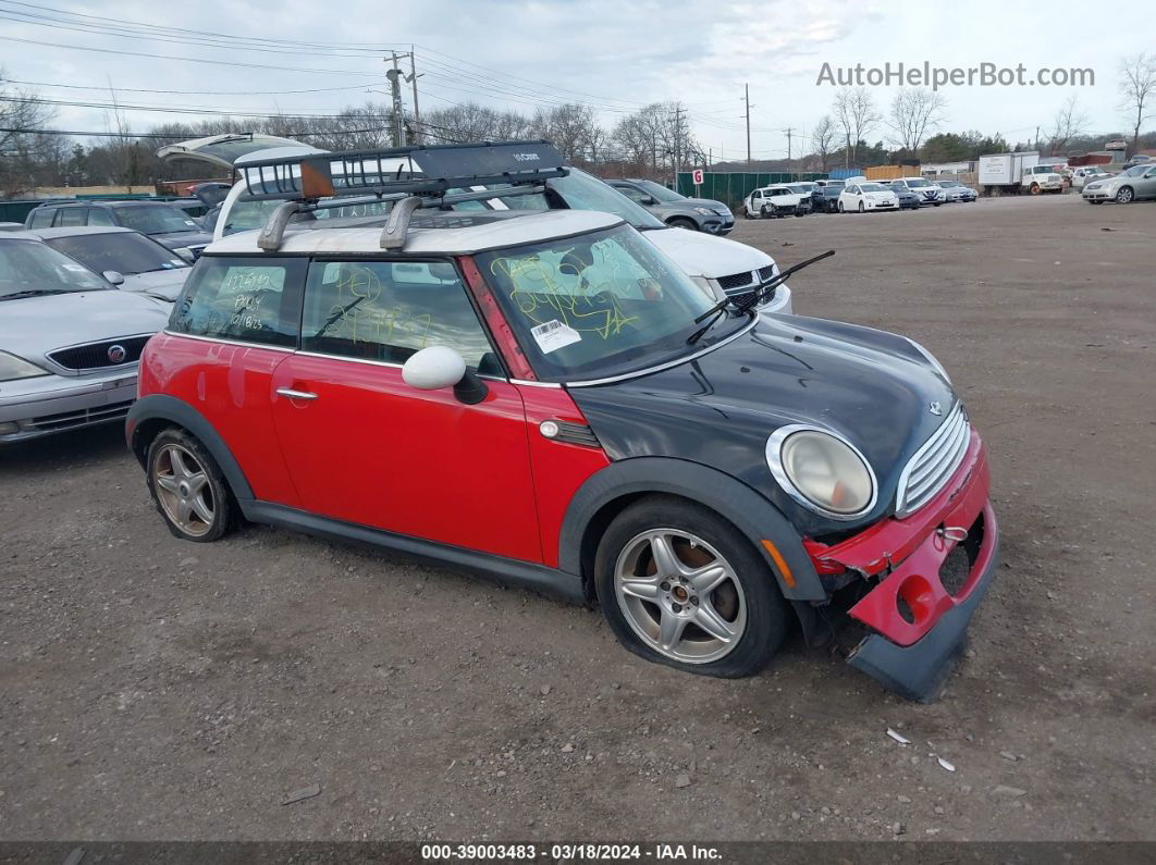 2007 Mini Cooper   Red vin: WMWMF33547TL77719