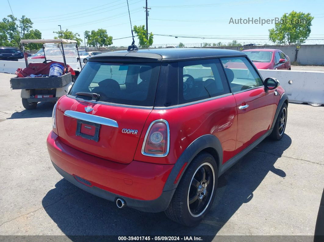 2007 Mini Cooper   Red vin: WMWMF33547TT51766