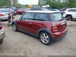 2007 Mini Cooper   Maroon vin: WMWMF33547TT55462