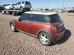 2007 Mini Cooper  Бордовый vin: WMWMF33547TU62690