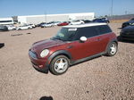 2007 Mini Cooper  Burgundy vin: WMWMF33547TU62690