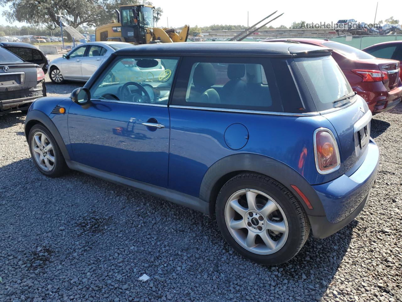 2007 Mini Cooper  Blue vin: WMWMF33557TL68642