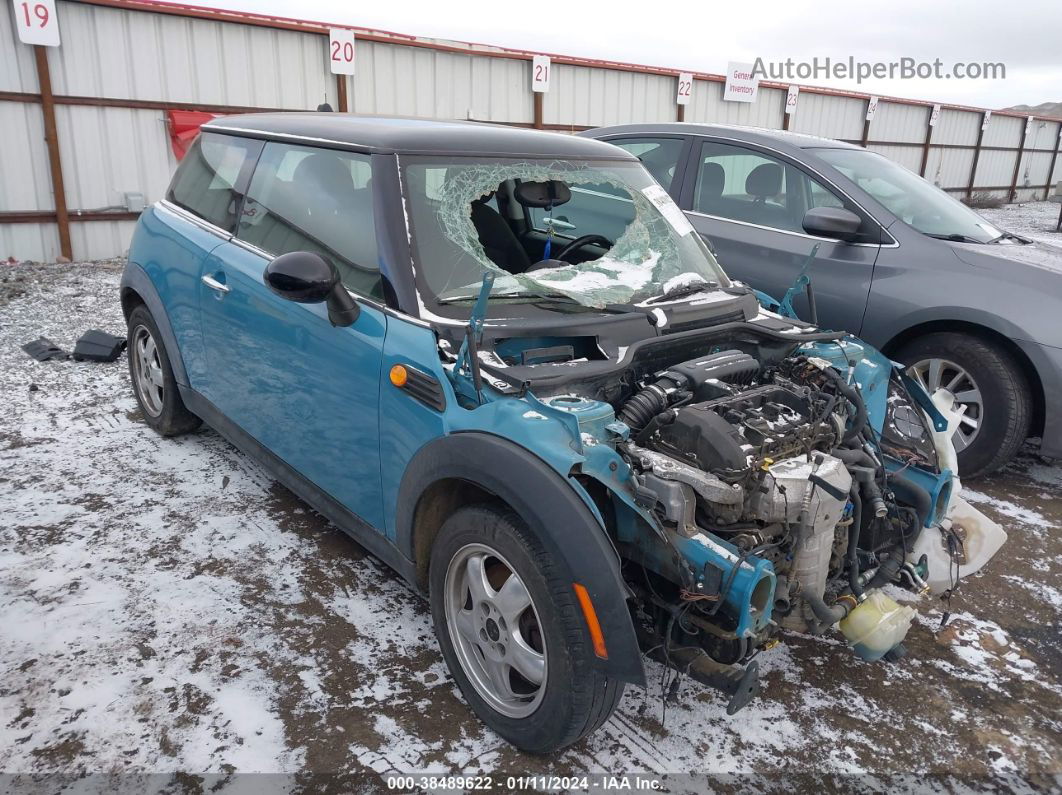 2007 Mini Cooper   Blue vin: WMWMF33557TL68673