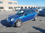 2007 Mini Cooper Blue vin: WMWMF33557TT53896