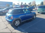 2007 Mini Cooper Синий vin: WMWMF33557TT53896