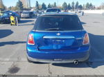 2007 Mini Cooper Blue vin: WMWMF33557TT53896