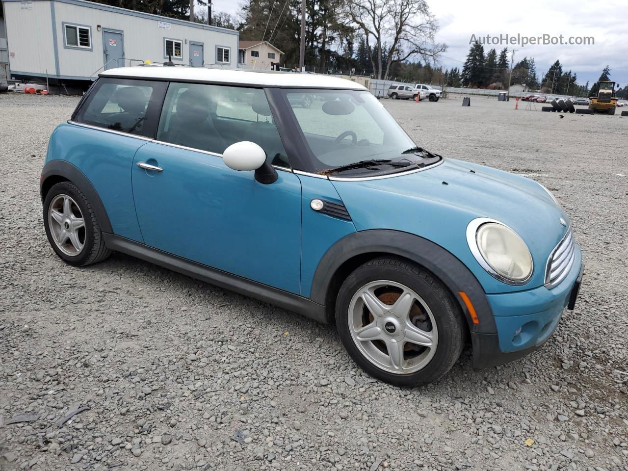 2007 Mini Cooper  Blue vin: WMWMF33557TT54479