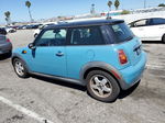 2007 Mini Cooper  Blue vin: WMWMF33557TT54644