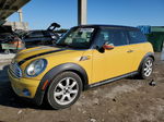 2007 Mini Cooper  Желтый vin: WMWMF33567TT55964