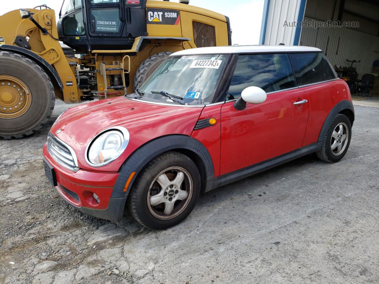 2007 Mini Cooper  Red vin: WMWMF33577TT51180