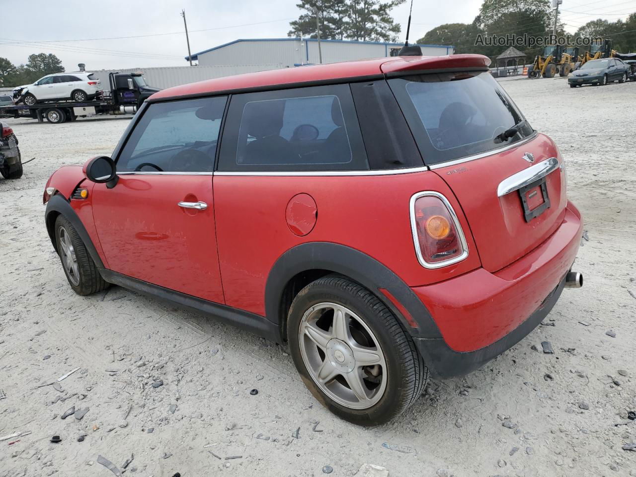 2007 Mini Cooper  Red vin: WMWMF33577TT52104