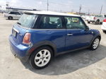 2007 Mini Cooper  Blue vin: WMWMF33577TT59098