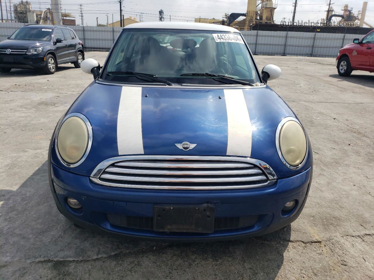 2007 Mini Cooper  Blue vin: WMWMF33577TT59098