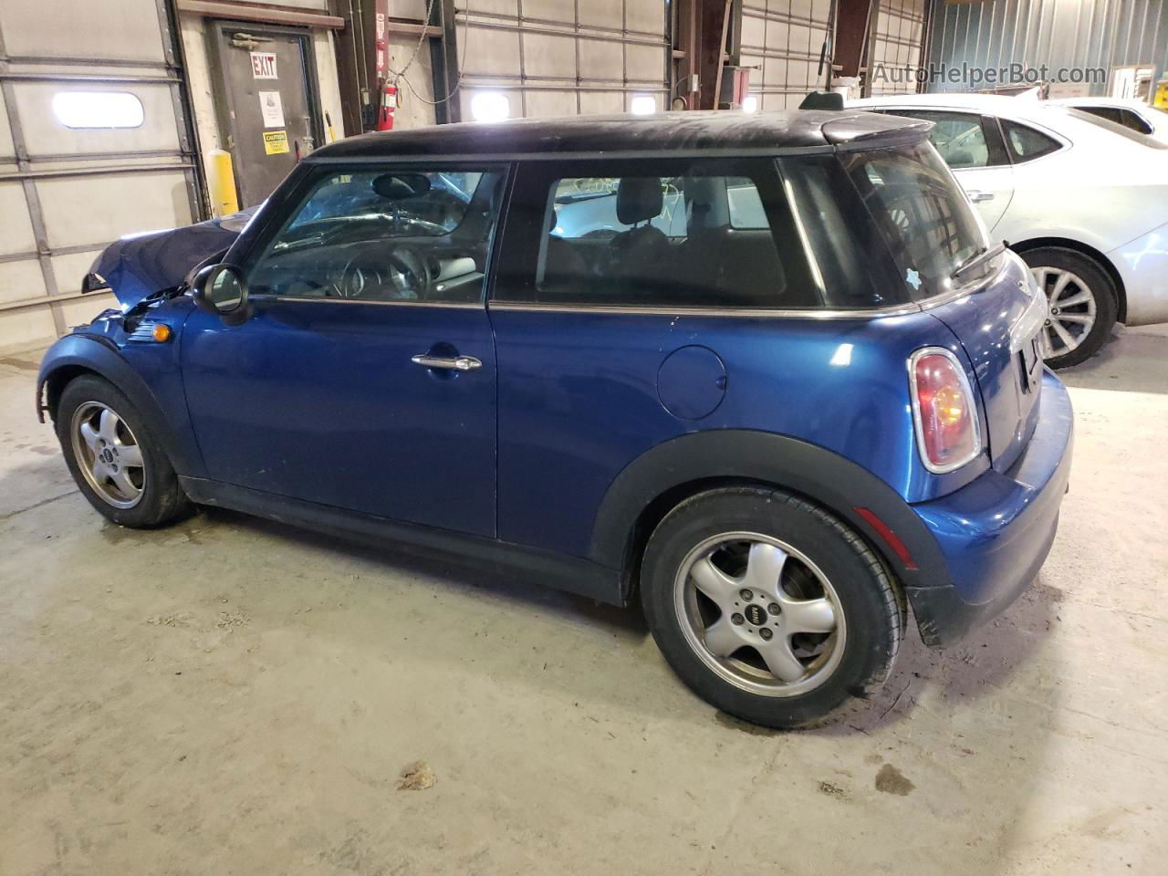 2007 Mini Cooper  Blue vin: WMWMF33577TU61565