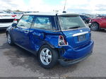 2007 Mini Cooper   Blue vin: WMWMF33587TT54234