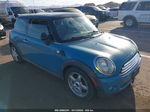 2007 Mini Cooper   Blue vin: WMWMF33587TT59207