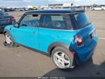 2007 Mini Cooper   Blue vin: WMWMF33587TT59207