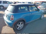 2007 Mini Cooper   Blue vin: WMWMF33587TT59207