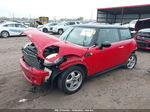 2007 Mini Cooper Red vin: WMWMF33597TT58017