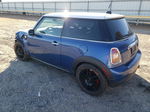 2007 Mini Cooper  Синий vin: WMWMF33597TT59202