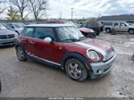 2007 Mini Cooper   Maroon vin: WMWMF335X7TU61852