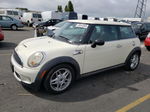 2007 Mini Cooper S Cream vin: WMWMF73507TL92385