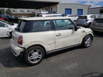 2007 Mini Cooper S Cream vin: WMWMF73507TL92385