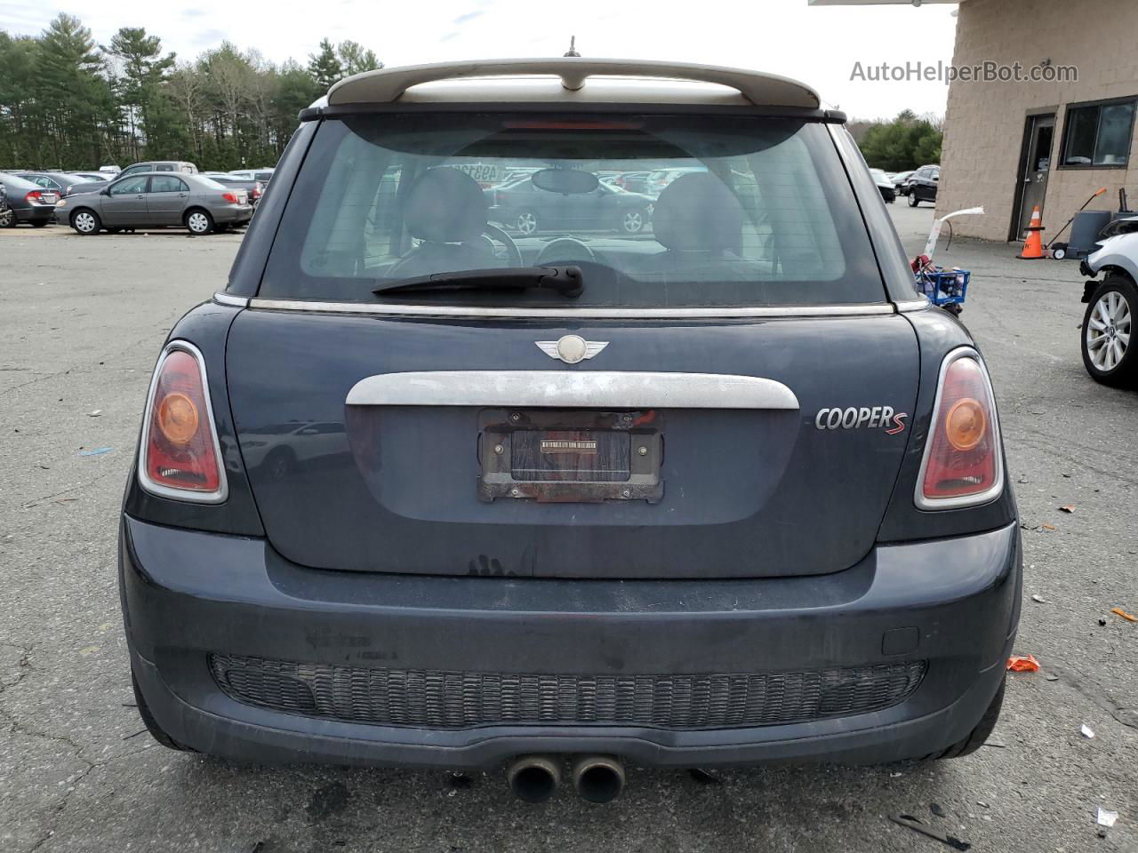 2007 Mini Cooper S Черный vin: WMWMF73537TT85771