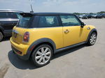 2007 Mini Cooper S Yellow vin: WMWMF73537TV31568