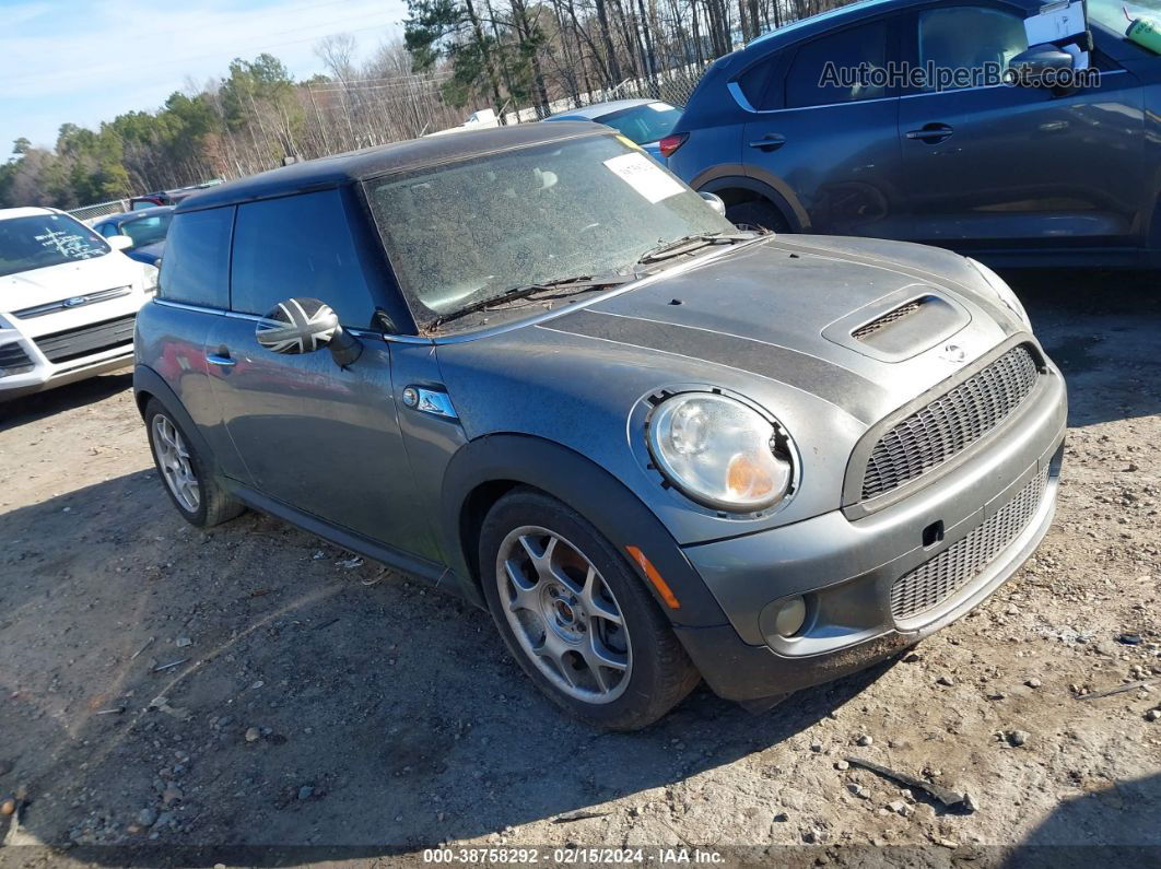 2007 Mini Cooper S   Gray vin: WMWMF73547TL86007